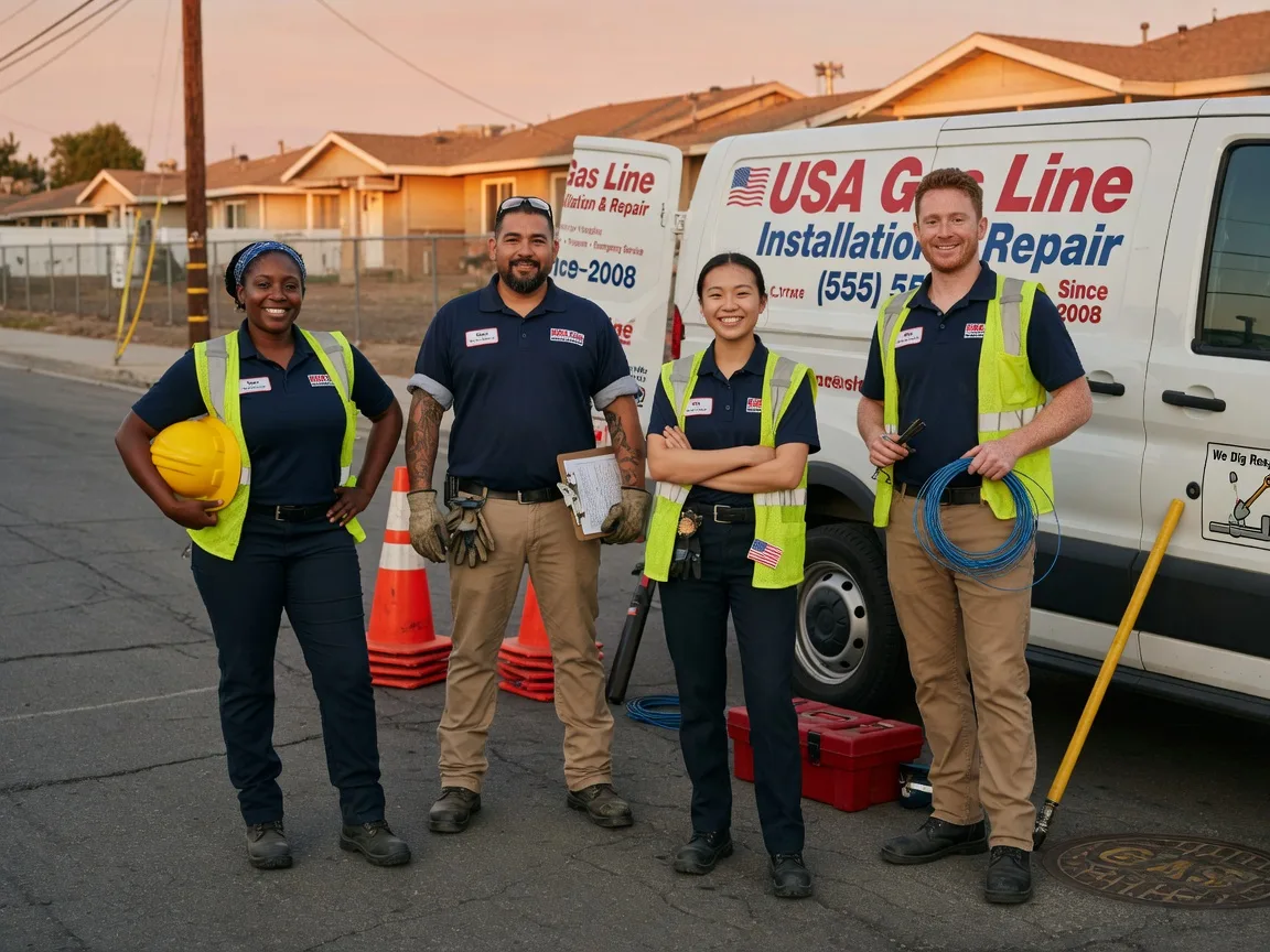 Gas Line Installation company in Jerusalem, OH